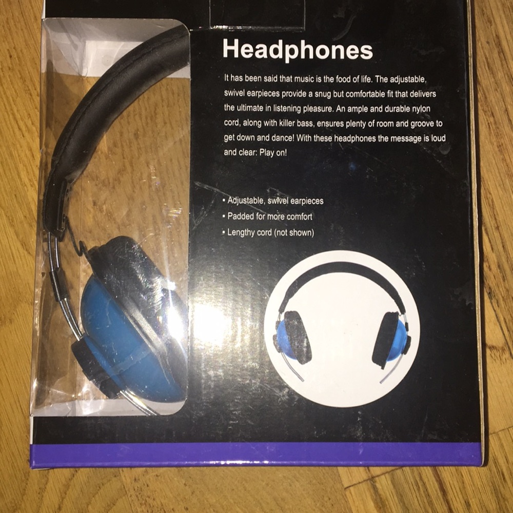 Blue ๐ง ๐ถ Head Phones - Picture 3 of 5